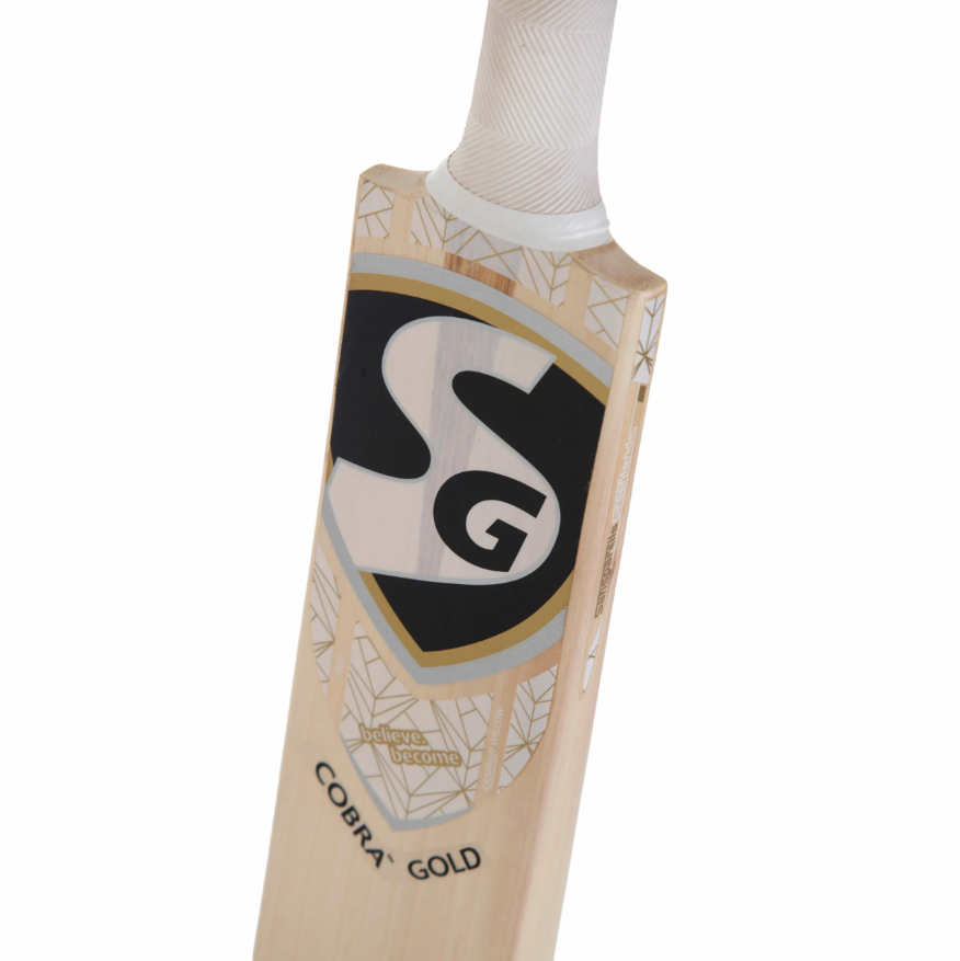 SG Cobra Gold Kashmir Willow Cricket Bat (Leather Ball)