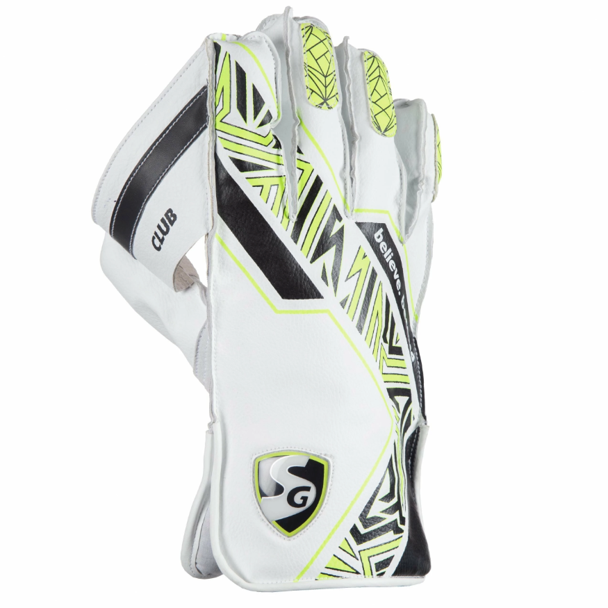 SG Club Wicket Keeping Gloves (Multi-Color) W.K. Gloves