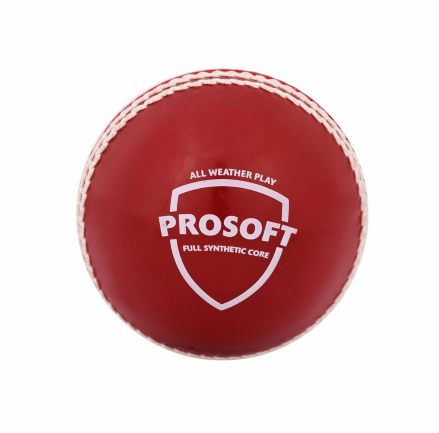 SG Prosoft synthetic Cricket Ball (Red)